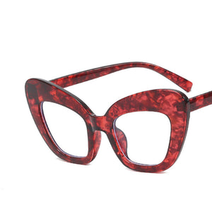 Cat Eye Anti Blue Light Blocking Optical Frame Women Men Computer Glasses Reading Prescription Spectacle Frames Glasses Women