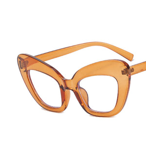 Cat Eye Anti Blue Light Blocking Optical Frame Women Men Computer Glasses Reading Prescription Spectacle Frames Glasses Women