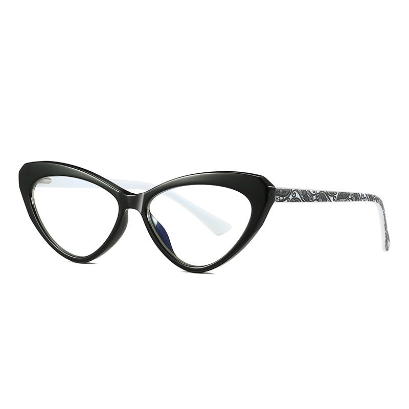Cat Eye Anti Blue Light Plastic Titanium Optical Glasses Frames Men Women TR90 Computer Eyeglasses Daily Decroations