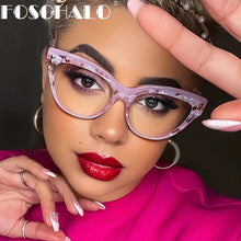 Load image into Gallery viewer, Cat Eye Anti-blue Light Blocking Glasses Optical Glasses Women Men Clear Eyeglasses Frame Transparent Lens Spectacle Unisex