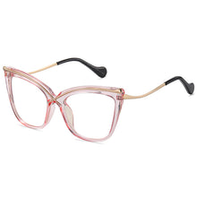 Load image into Gallery viewer, Cat Eye Blu-ray Glasses Brand Designer Uv400 2023 Blu-ray Glasses Fashionable Women Frames For Women  Brand