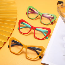 Load image into Gallery viewer, Cat Eye Blue Light Blocking Glasses Women Men Clear Glasses Optical Eyeglasses Frame Transparent Lens Spectacle Frame Unisex