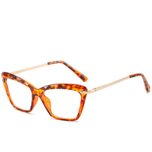 Carica l'immagine nel visualizzatore di Gallery, Occhiali Cat Eye a luce blu Designer di marca Uv400 2023 Occhiali a luce blu per donna Occhiali da vista per donna