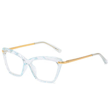 Carica l'immagine nel visualizzatore di Gallery, Occhiali Cat Eye a luce blu Designer di marca Uv400 2023 Occhiali a luce blu per donna Occhiali da vista per donna