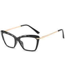 Carica l'immagine nel visualizzatore di Gallery, Occhiali Cat Eye a luce blu Designer di marca Uv400 2023 Occhiali a luce blu per donna Occhiali da vista per donna