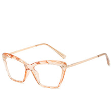 Carica l'immagine nel visualizzatore di Gallery, Occhiali Cat Eye a luce blu Designer di marca Uv400 2023 Occhiali a luce blu per donna Occhiali da vista per donna