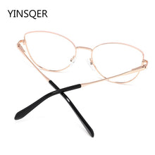 Load image into Gallery viewer, Cat Eye Clear Women&#39;s Round Glasses Frame For Myopia Reading Prescription Glasses Vintage Gaming Eyeglasses Female Fake Eyewear