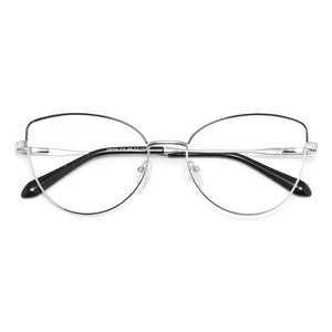 Cat Eye Clear Women's Round Glasses Frame For Myopia Reading Prescription Glasses Vintage Gaming Eyeglasses Female Fake Eyewear