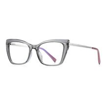 Carica l&#39;immagine nel visualizzatore di Gallery, Cat Eye Computer Glasses Women Eyewear Eyeglasses Men Anti Blue Light Optical Frames Clear Lens Glasses Spectacle Frames