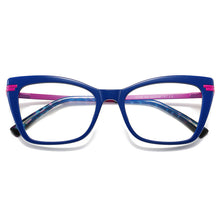 Carica l&#39;immagine nel visualizzatore di Gallery, Cat Eye Computer Glasses Women Eyewear Eyeglasses Men Anti Blue Light Optical Frames Clear Lens Glasses Spectacle Frames