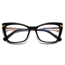 Carica l&#39;immagine nel visualizzatore di Gallery, Cat Eye Computer Glasses Women Eyewear Eyeglasses Men Anti Blue Light Optical Frames Clear Lens Glasses Spectacle Frames