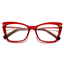 Carica l&#39;immagine nel visualizzatore di Gallery, Cat Eye Computer Glasses Women Eyewear Eyeglasses Men Anti Blue Light Optical Frames Clear Lens Glasses Spectacle Frames