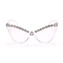 Load image into Gallery viewer, Cat Eye Diamond Sunglasses Women 2023 Female  Sunglasses Women Brand Designer Eyewear Men Big Vintage Shades Glasses UV400