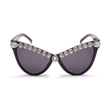 Load image into Gallery viewer, Cat Eye Diamond Sunglasses Women 2023 Female  Sunglasses Women Brand Designer Eyewear Men Big Vintage Shades Glasses UV400