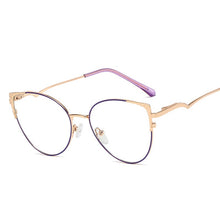 Load image into Gallery viewer, Cat Eye Eyeglass Frame for Women Female Grade Glasses Retro Optic Glasses Frames 2023 Points monturas de lentes mujer
