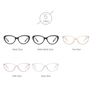 Cat Eye Eyeglasses Women Frame Men Optical Glasses Frame Retro Eyeglasses Computer Glasses Transparent glasses