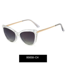 Load image into Gallery viewer, Cat Eye Eyeglasses Frame And Magnetic Sunglasses Polarized Clip On Women Magnet Female Clip On Anti Blue Light Computer Glasses