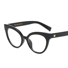 Carica l&#39;immagine nel visualizzatore di Gallery, Cat Eye Eyeglasses Frames Prescription Vintage Optical Glasses Frame Women Men Transparent Clear Len Eyewear