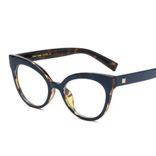 Load image into Gallery viewer, Cat Eye Eyeglasses Frames Prescription Vintage Optical Glasses Frame Women Men Transparent Clear Len Eyewear