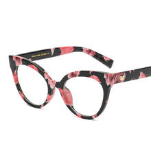 Load image into Gallery viewer, Cat Eye Eyeglasses Frames Prescription Vintage Optical Glasses Frame Women Men Transparent Clear Len Eyewear