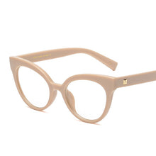 Load image into Gallery viewer, Cat Eye Eyeglasses Frames Prescription Vintage Optical Glasses Frame Women Men Transparent Clear Len Eyewear