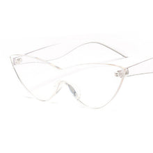 Carica l'immagine nel visualizzatore di Gallery, Occhiali da sole Cat Eye Donna Vintage Specchio in plastica Occhiali da sole rossi Vintage Donna Oculos De Sol Feminino UV400 