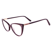 Load image into Gallery viewer, Cat Eye Female Acetate Full Rim Eyeglasses With Spring Hinge For Rx Myopia Reading Multifocal Lenses