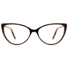 Load image into Gallery viewer, Cat Eye Female Acetate Full Rim Eyeglasses With Spring Hinge For Rx Myopia Reading Multifocal Lenses