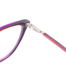 Load image into Gallery viewer, Cat Eye Female Acetate Full Rim Eyeglasses With Spring Hinge For Rx Myopia Reading Multifocal Lenses