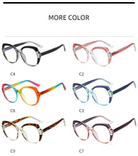 Load image into Gallery viewer, Cat Eye Full Frame Color Leopard  Designer Glasses UV400 Prescription Glasses Unisex Computer Glasses