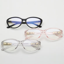 Load image into Gallery viewer, Cat Eye Glasses Frame Optical Glasses Retro Prescription Glasses Women UV400 Eyeglasses Frames Oculos De Sol Feminino Okulary