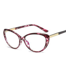 Load image into Gallery viewer, Cat Eye Glasses Frame Optical Glasses Retro Prescription Glasses Women UV400 Eyeglasses Frames Oculos De Sol Feminino Okulary