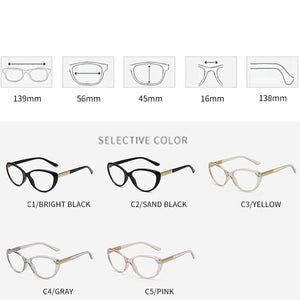 Cat Eye Glasses Frame Optical Glasses Retro Prescription Glasses Women UV400 Eyeglasses Frames Oculos De Sol Feminino Okulary