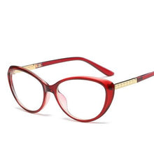 Load image into Gallery viewer, Cat Eye Glasses Frame Optical Glasses Retro Prescription Glasses Women UV400 Eyeglasses Frames Oculos De Sol Feminino Okulary