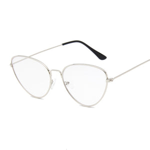 Cat Eye Glasses Frame Women 2022  Clear Glasses Lens Myopia Optical Glasses Frame Oculos Feminino