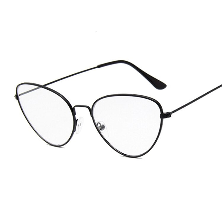 Cat Eye Glasses Frame Women 2022  Clear Glasses Lens Myopia Optical Glasses Frame Oculos Feminino