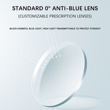 Load image into Gallery viewer, Cat Eye Glasses Frame Women Optical Prescription Anti Blue Eyeglass Light Ladies Myopia Color Matching Computer  Eyewear