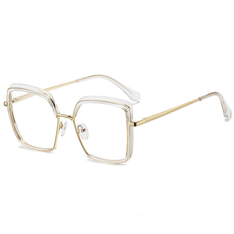 Cat Eye Montature per occhiali Anti Luce Blu Occhiali da vista Occhiali trasparenti TR90 Donna Occhiali da vista retrò Donna Occhiali falsi Miopia F