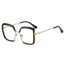 Carica l&#39;immagine nel visualizzatore di Gallery, Cat Eye Montature per occhiali Anti Luce Blu Occhiali da vista Occhiali trasparenti TR90 Donna Occhiali da vista retrò Donna Occhiali falsi Miopia F