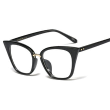 Load image into Gallery viewer, Cat Eye Glasses Frames For Women Leopard Clear Eyewear Glasses Men Vintage Prescription Myopia Eyeglasses Frames
