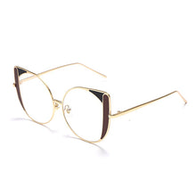 Load image into Gallery viewer, Cat Eye Glasses Frames Men Women Optical Glass Vintage Clear Glasses  Transparent Lens Spectacle Frames Prescription Unisex