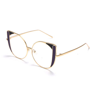 Cat Eye Glasses Frames Men Women Optical Glass Vintage Clear Glasses  Transparent Lens Spectacle Frames Prescription Unisex