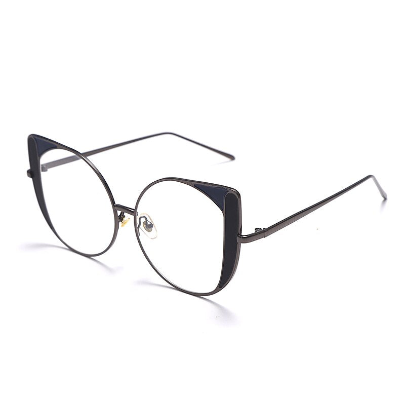Cat Eye Glasses Frames Men Women Optical Glass Vintage Clear Glasses  Transparent Lens Spectacle Frames Prescription Unisex