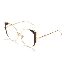 Carica l&#39;immagine nel visualizzatore di Gallery, Cat Eye Glasses Frames Men Women Optical Glass Vintage Clear Glasses  Transparent Lens Spectacle Frames Prescription Unisex