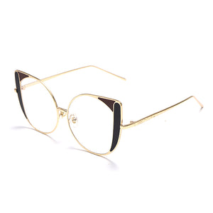 Cat Eye Glasses Frames Men Women Optical Glass Vintage Clear Glasses  Transparent Lens Spectacle Frames Prescription Unisex