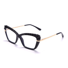 Carica l&#39;immagine nel visualizzatore di Gallery, Cat Eye Glasses Frames Women Anti Blue Light Optical Computer Glasses Oculos De Grau Feminino Armacao
