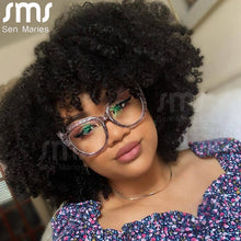 Load image into Gallery viewer, Cat Eye Glasses Frames Women Brand Designer Big Frame Glsses Frame For Men Transparent Sunglasses Female Clear Lens Spectacle