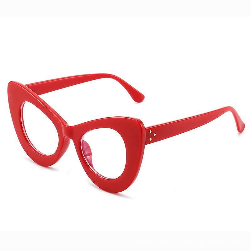 Cat Eye Glasses Optical Frames Prescription Glasses Computer Anti Blue Light Glass Women Men Spectacle Clear Lens Eyeglasses