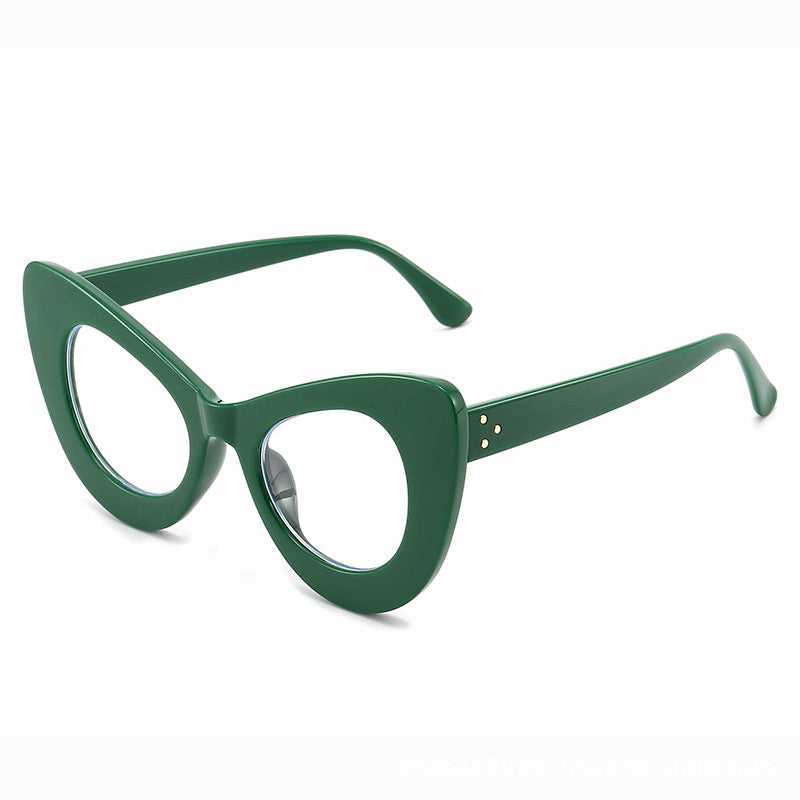 Cat Eye Glasses Optical Frames Prescription Glasses Computer Anti Blue Light Glass Women Men Spectacle Clear Lens Eyeglasses
