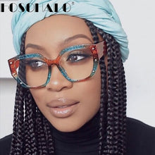 Load image into Gallery viewer, Cat Eye Glasses Optical Frames Prescription Glasses Frame Women Men Eyewear Spectacle Transpaernt Clear Lens Eyeglasses